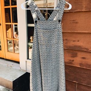 Oversized overall dress